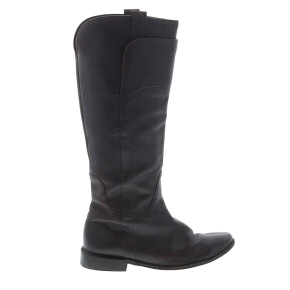 Frye • Black Leather Riding Boots - Picture 1 of 2